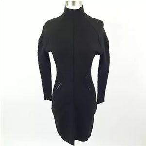 Alaia Long Sleeve Turtleneck Dress, New with Tags, Large